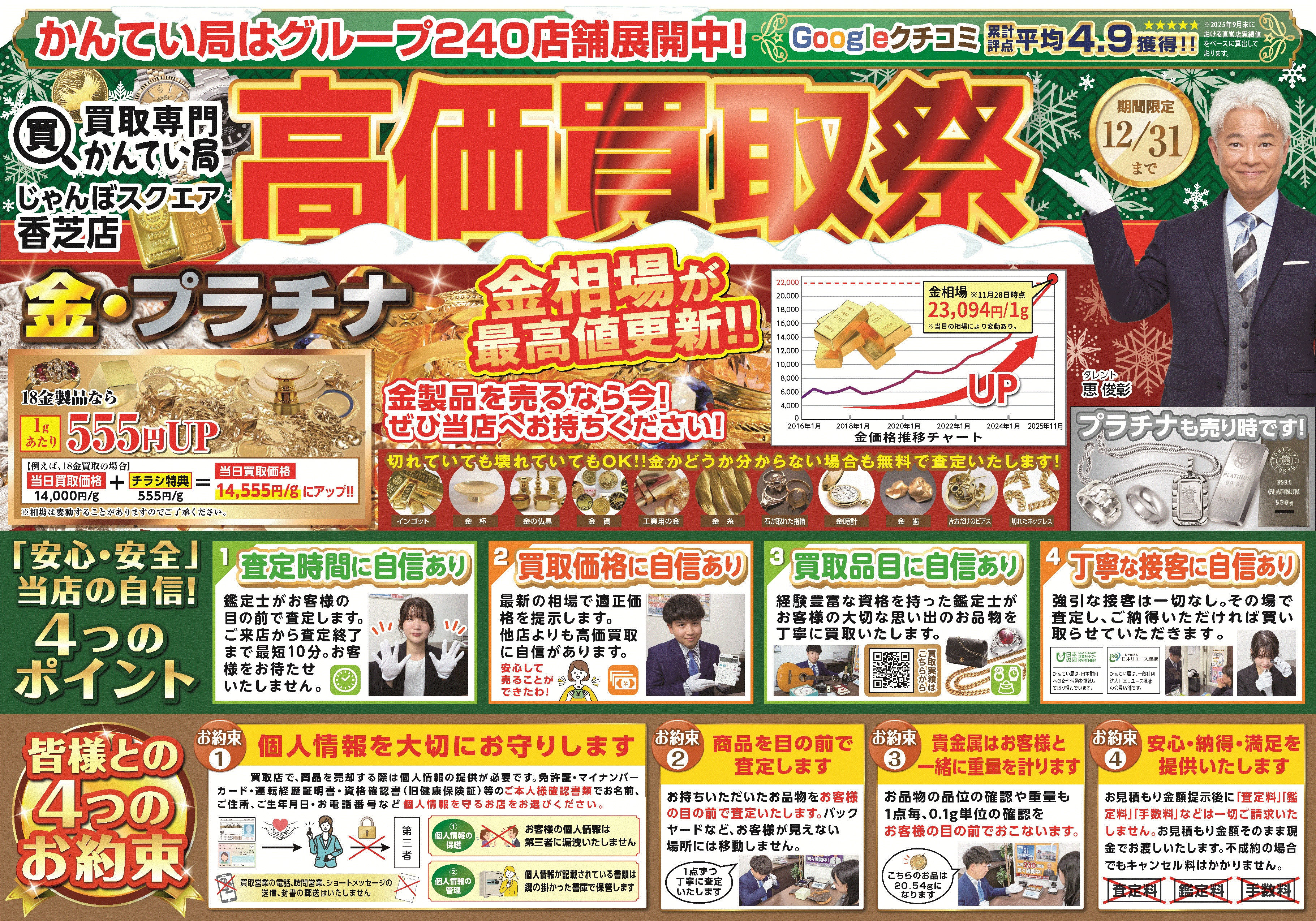 今月の特選情報